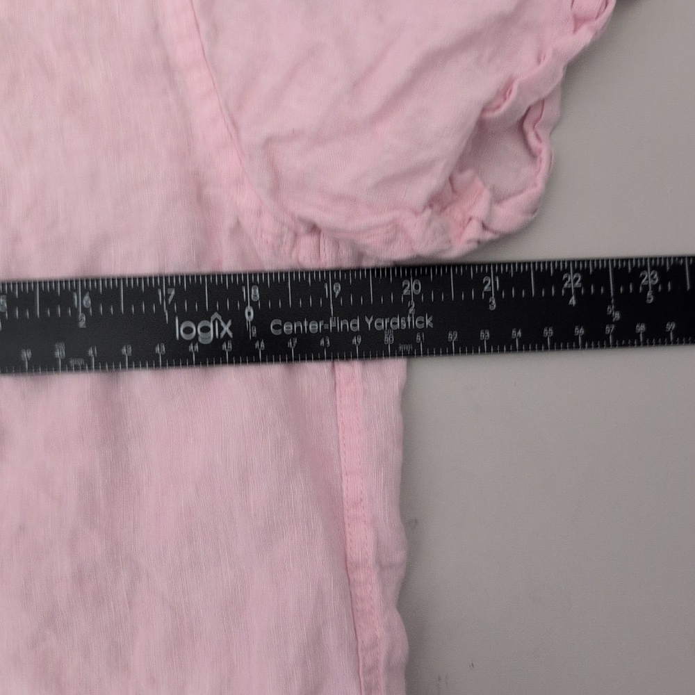 Porter & Ash Men's Pink Linen Shirt Medium - Picture 9 of 9